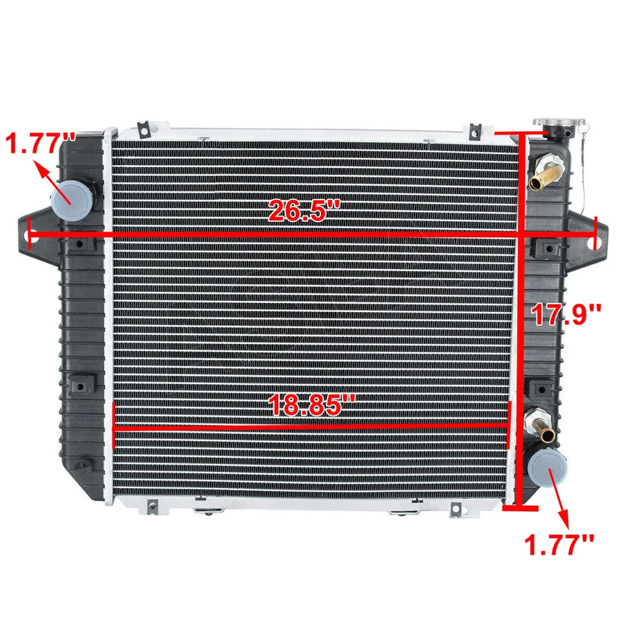 2209-006 440211-0001 Radiator For 12-up Doosan Daewoo Forklift G20P-5 GM 3.0 LP