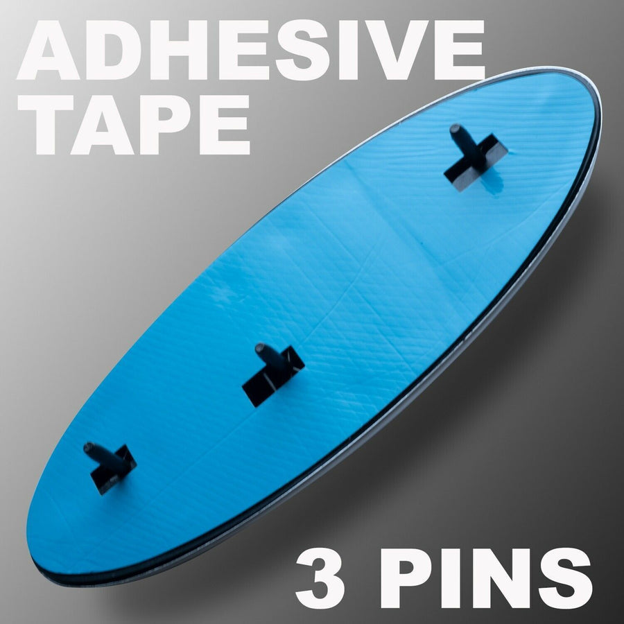 BLUE & CHROME 2005-2014 Ford F150 FRONT GRILLE/ TAILGATE 9 inch Oval Emblem 1PC U.S. Part One