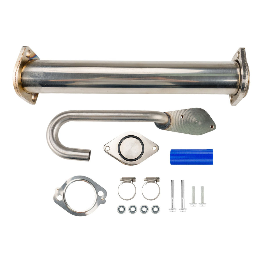 6.0 Power Stroke Diesel Complete EGR Bypass and Delete Kit for 2003-2010 6.0L Ford Powerstroke E250 E350 E450 E550 U.S. Part One