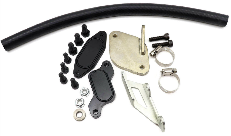 EGR Valve Cooler Delete Kit for 2004.5 2005 GMC Sierra Chevy Silverado 2500 HD 3500 6.6 Duramax LLY U.S. Part One