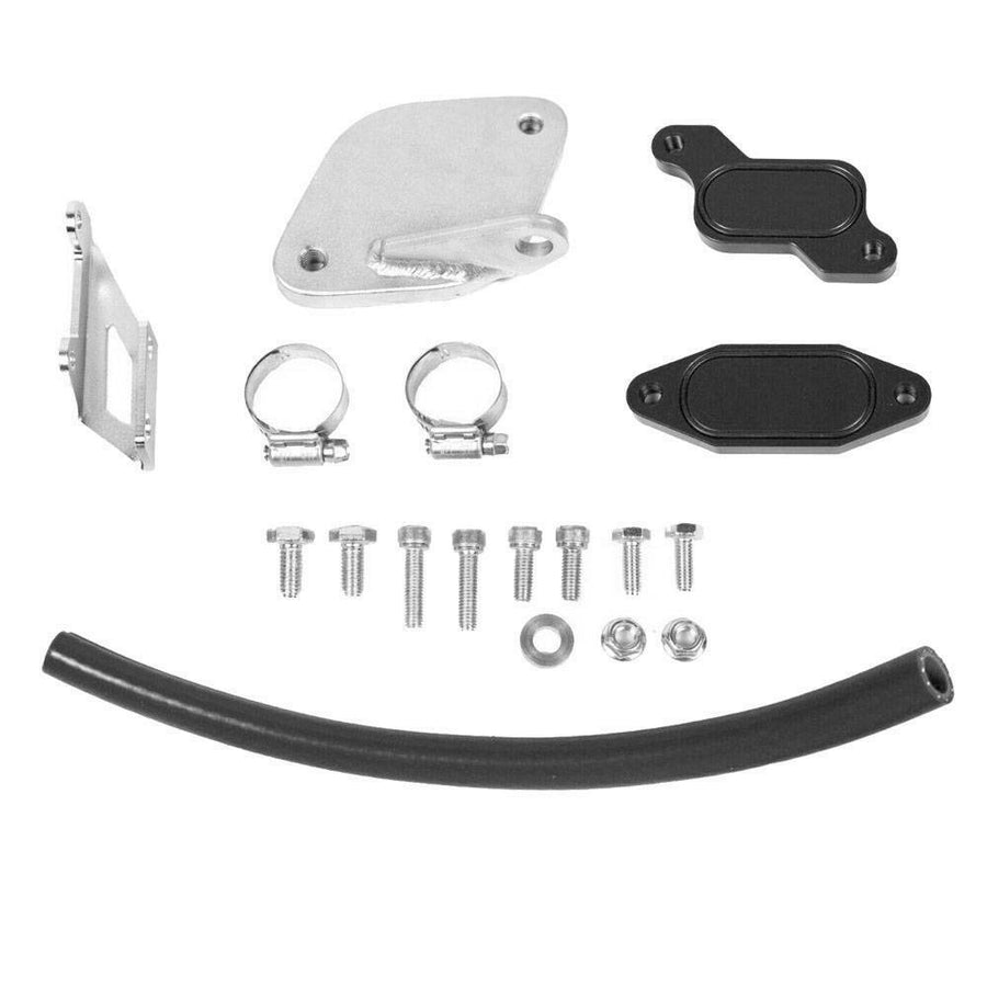 6.6 EGR Valve Delete Cooler Delete Kit for Chevy Silverado Serra 2500 3500 HD GMC 6.6L Duramax LBZ 2006 2007 Turbo Diesel U.S. Part One