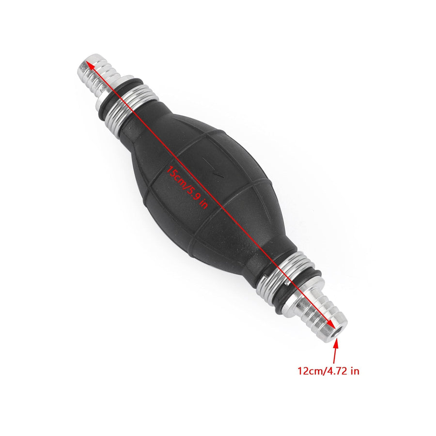 1/4- 1/2" Hand Primer Bulb Outboard Car Marine Boat Gas Fuel Line Pump All Fuels Generic U.S. Part One