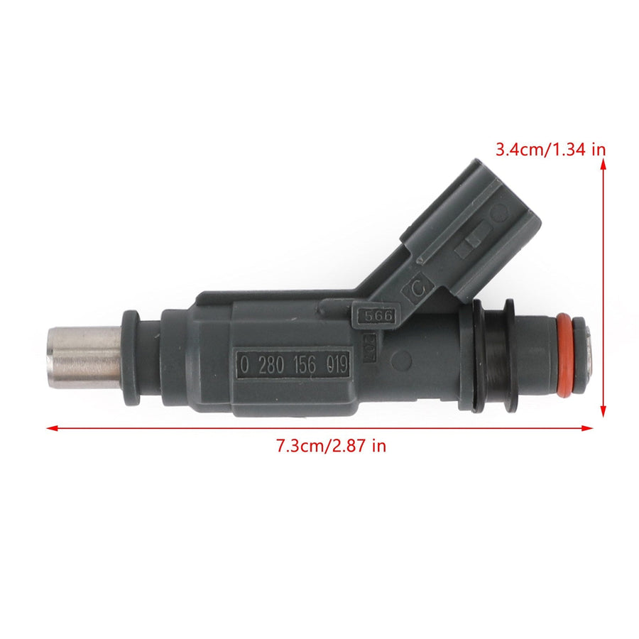 1 PCS Fuel Injectors 23250-0D030 Fit Toyota Corolla ZZE12 E141 ZZE150 Generic U.S. Part One