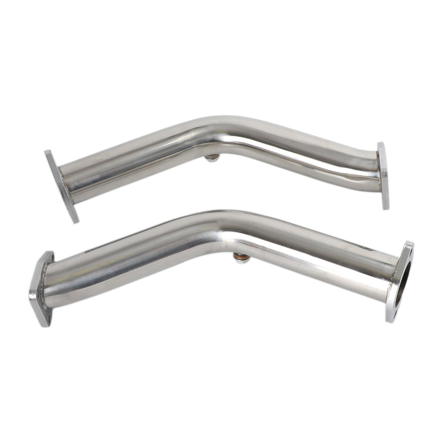 2 Test Pipes Decat Non Reson Straight Exhaust For 03-06 Nissan 350Z Infiniti G35 FX35 Generic U.S. Part One