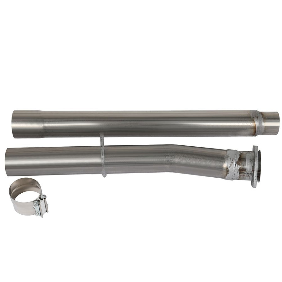 DPF Delete 4 Inch Exhaust Pipe Kit for 2008-2010 6.4L Powerstroke Ford F250 F350 F350 F450 F550 Super Duty U.S. Part One