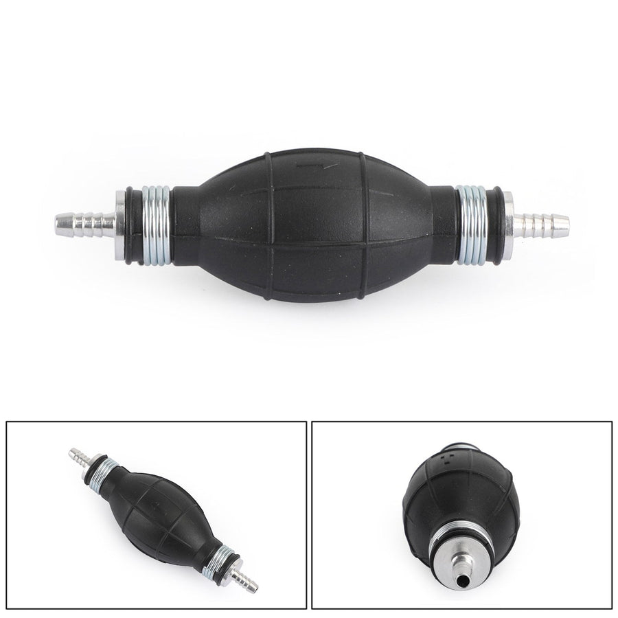 1/4- 1/2" Hand Primer Bulb Outboard Car Marine Boat Gas Fuel Line Pump All Fuels Generic U.S. Part One