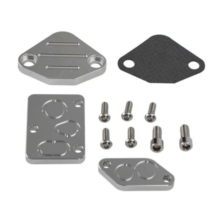 1994-1997 Honda Accord VTEC/ 1992-1997 Honda Civic EGR Delete Block Off Plate Air Boost Generic U.S. Part One