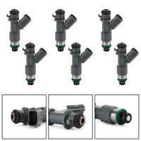 Thumbnail for Honda Accord Acura MDX Tl TSX 3.5L 3.7L 6PCS Fuel Injectors 16450R70A01 Generic US Part One
