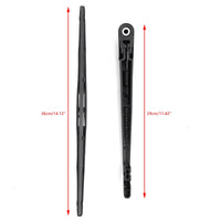 Thumbnail for Honda CRV 2007 2008 2009 2010 2011 14'' Rear Window Wiper Arm & Blade Set Generic US Part One