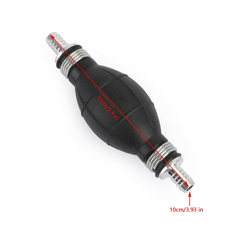 1/4- 1/2" Hand Primer Bulb Outboard Car Marine Boat Gas Fuel Line Pump All Fuels Generic U.S. Part One