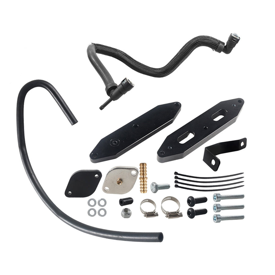 11-19 Ford F250 F350 F450 6.7L Powerstroke Diesel GR Delete Kit w/Radiating Pipe Generic U.S. Part One