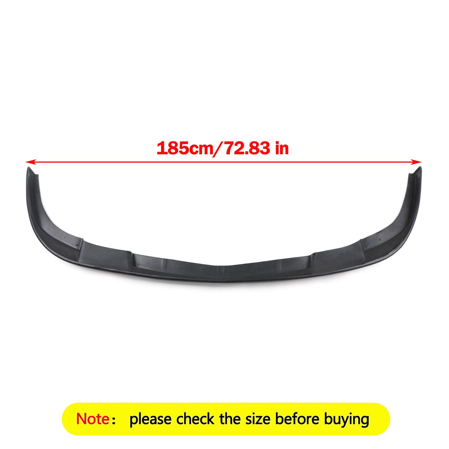 05-13 Chevy Corvette C6 Z06 Coupe ZR1 Style Front Bumper Lip Spoiler Generic U.S. Part One