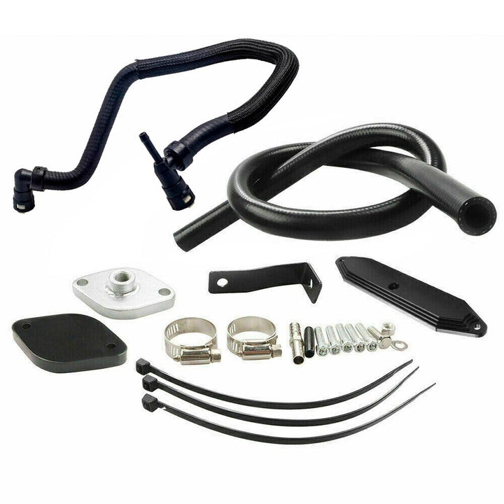 11-22 Ford F250 F350 F450 6.7L Diesel 4" Muffler Exhaust Pipe + EGR Kit + Coolant Line Generic U.S. Part One