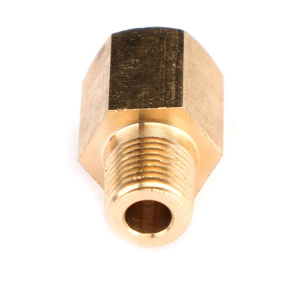 1/8 NPT Female To 1/8 BSPT Male Adapter Gauge Sensor Thread Oil Pressure Adapter Generic U.S. Part One
