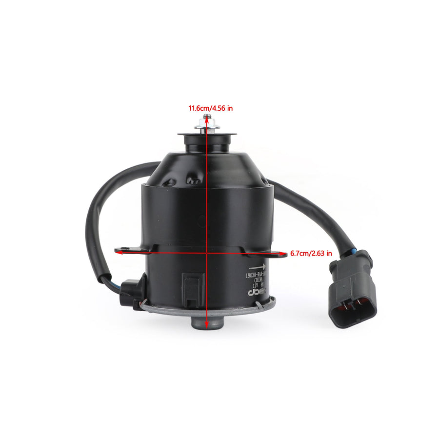 Radiator Fan Motor 5 Blade Fan For 03-07 Accord 2.4L 04-08 TSX 2.4L 02-06 RSX Generic US Part One