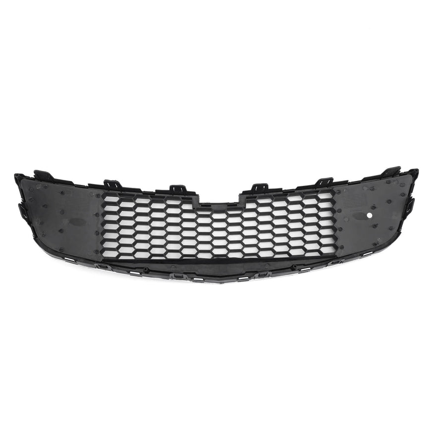 Upper+Lower Grille 2PCS Front Bumper Inserts Trim Covers For 2009-2014 Chevy Cruze Generic US Part One