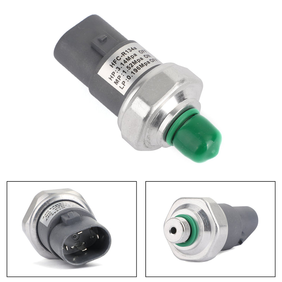 A/C Pressure Switch Fits for Various Acura Honda Lexus & Toyota Vehicles Generic U.S. Part One