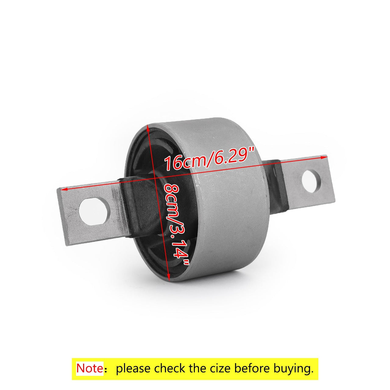 1Pc Rear Lower Trailing Arm Bushing Set For Acura Integra Honda Civic Cr-V Generic U.S. Part One