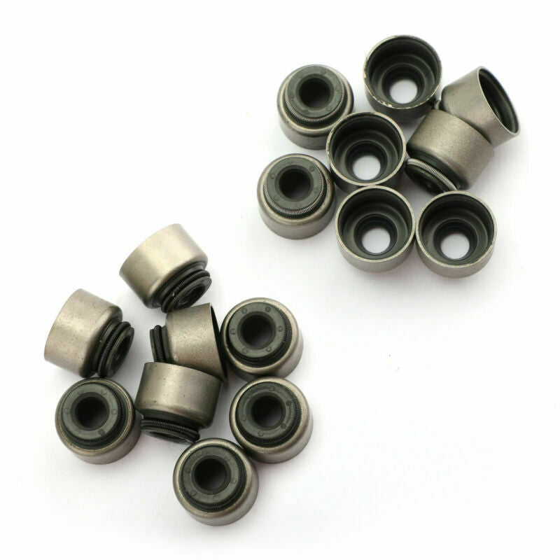 16PCS Valve Stem Oil Seal Kit 12210-PZ1-004 12211-PZ1-004 For Honda Civic Accord Generic U.S. Part One