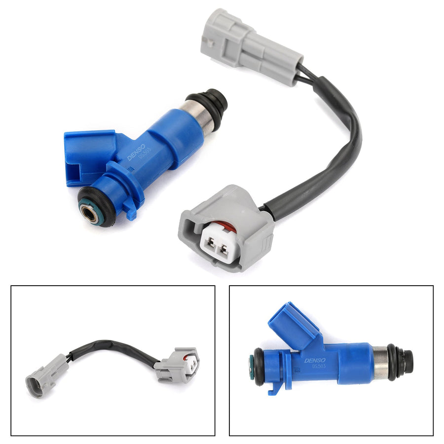 1Pcs New Denso Fuel Injectors 410Cc For Acura Honda 16450Rwca01 Generic U.S. Part One