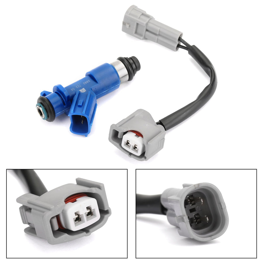1Pcs New Denso Fuel Injectors 410Cc For Acura Honda 16450Rwca01 Generic U.S. Part One