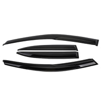 Thumbnail for Car Window Sun Rain Guard Visors Kit 6PCS For Acura TSX 2009-2014 Generic US Part One