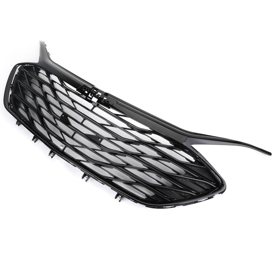 2019 2020 Chevrolet Malibu 3pcs Front Upper Grille Lower Grille Gloss Black Generic US Part One
