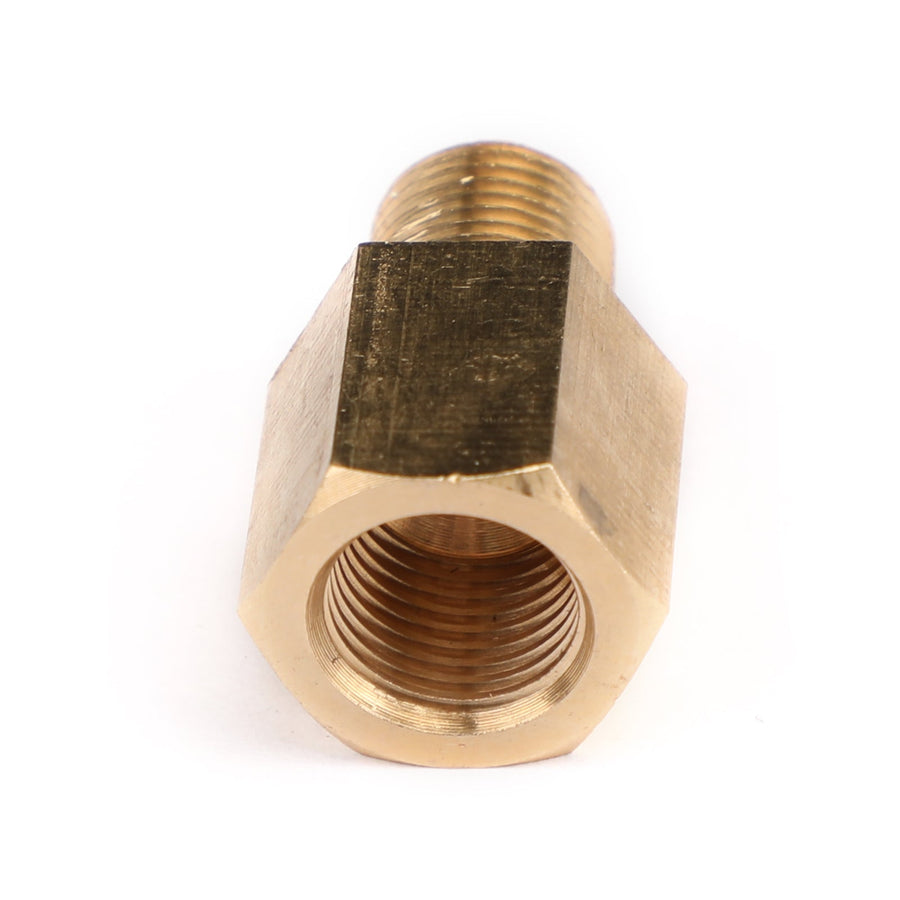 1/8 NPT Female To 1/8 BSPT Male Adapter Gauge Sensor Thread Oil Pressure Adapter Generic U.S. Part One