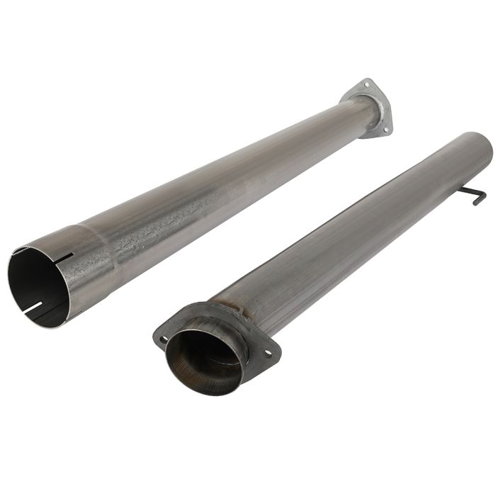 DPF Delete 4 Inch Exhaust Pipe Kit for 2011-2017 6.7L Powerstroke Ford F250 F350 F350 F450 F550 Super Duty U.S. Part One