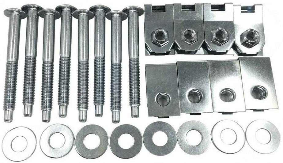 Ford Truck Bed Mounting Bolt Nut Hardware Kit for 1999-2013 Ford F250 F350 F450 F550 Super Duty Replaces Dorman 924-311 U.S. Part One