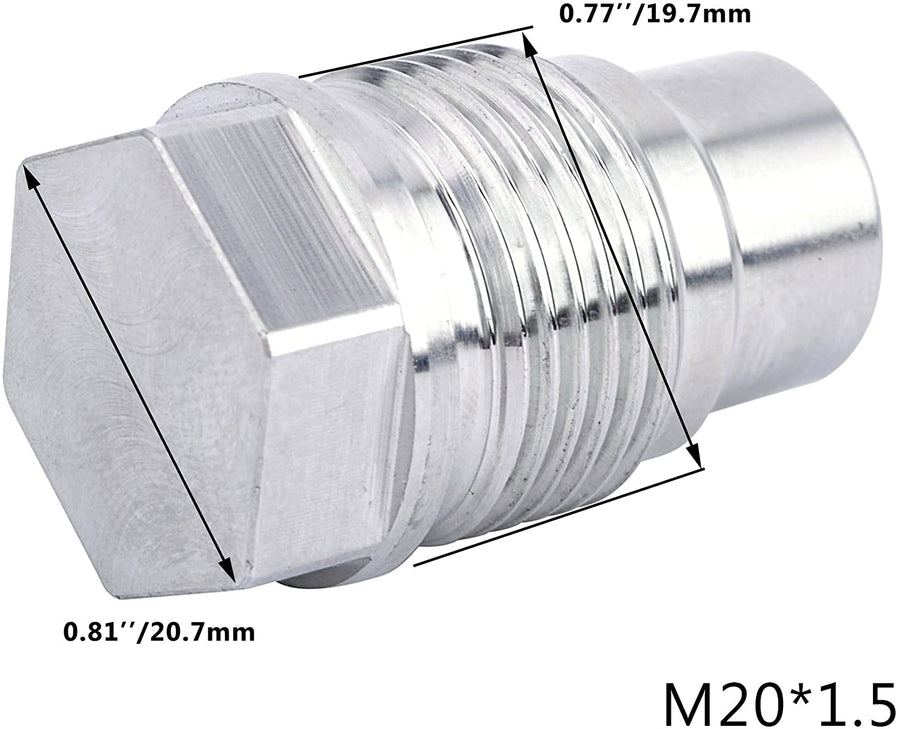 Diesel Fuel Rail Plug Valve For 07.5-12 Dodge 6.7L Cummins & 04.5-10 GM 6.6L Duramax U.S. Part One