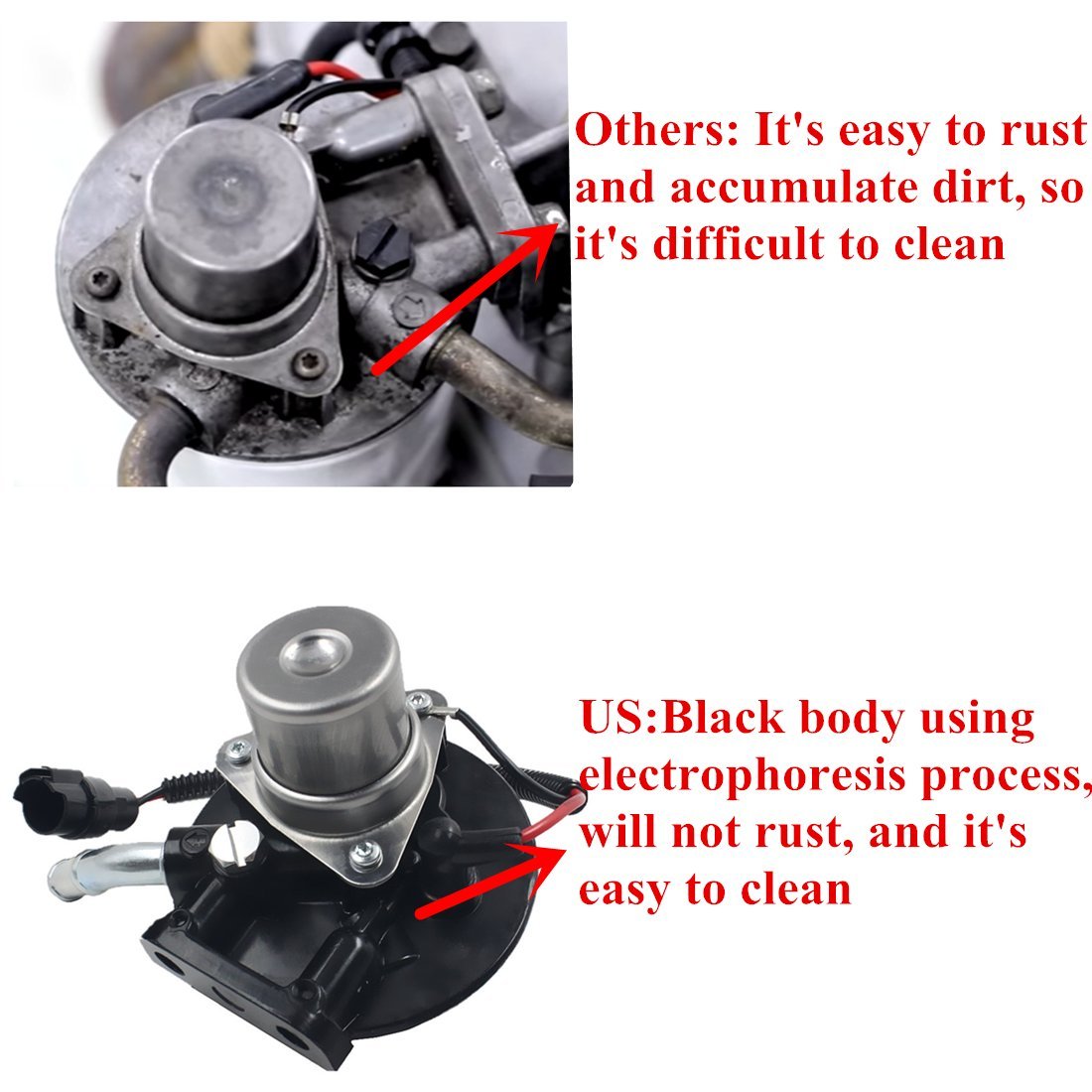 6.6 Fuel Filter Housing Head with Hand Fuel Pump and Heater for Duramax 6.6L LLY LBZ LMM Chevrolet/Chevy Silverado GMC V8 Sierra 2500 3500 12642623 TP3018GM 2004-2013 Primer Bulb 12642623 12664429 U.S. Part One