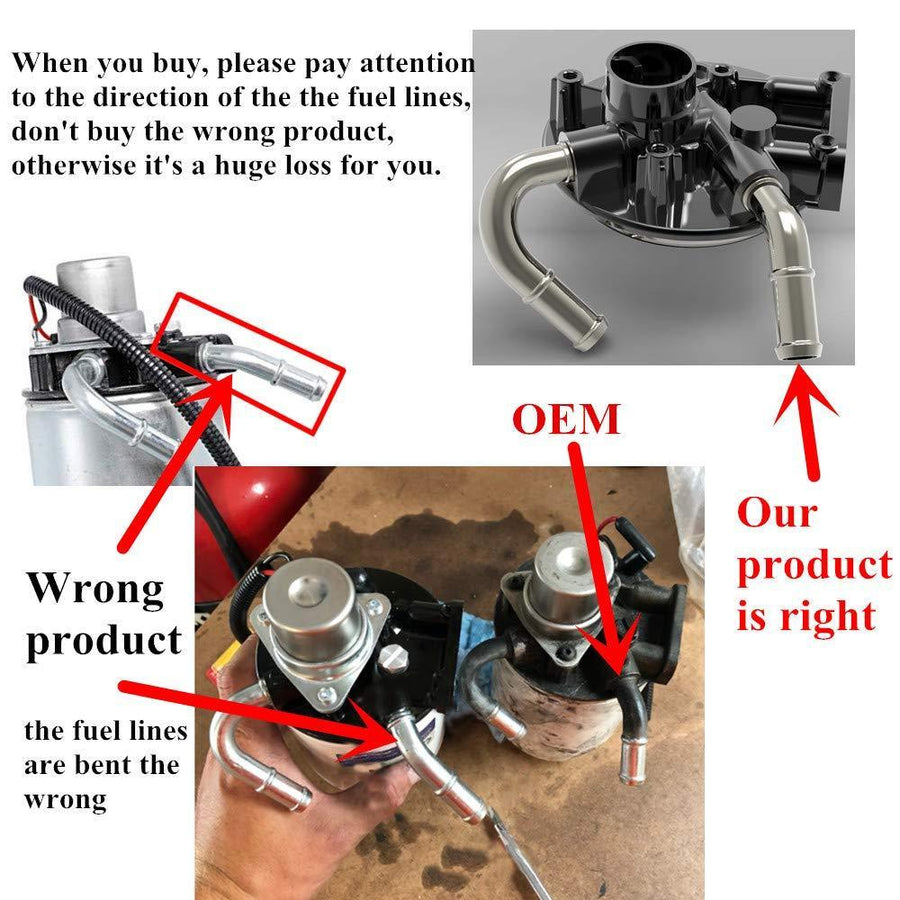 Fuel Filter Housing Head Base Assembly for Duramax 6.6 Chevrolet Silverado GMC Sierra 2500 3500 LBZ LB7 LLY LMM U.S. Part One