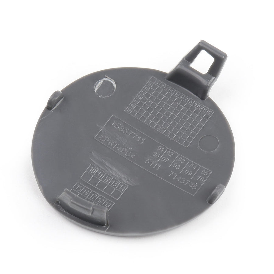 08-11 BMW E90 E91 3-Series 328i 335d 335i  Front Bumper Tow Hook Cover Cap Generic U.S. Part One