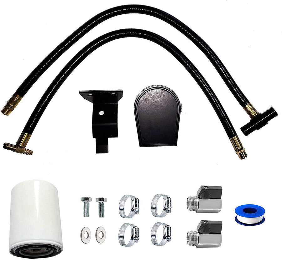 Coolant Filtration Filter System Kit Fits Ford F250 F350 F450 Super Duty Excursion V8 6.0L 6.0 Powerstroke Diesel 2003 2004 2005 2006 2007 U.S. Part One
