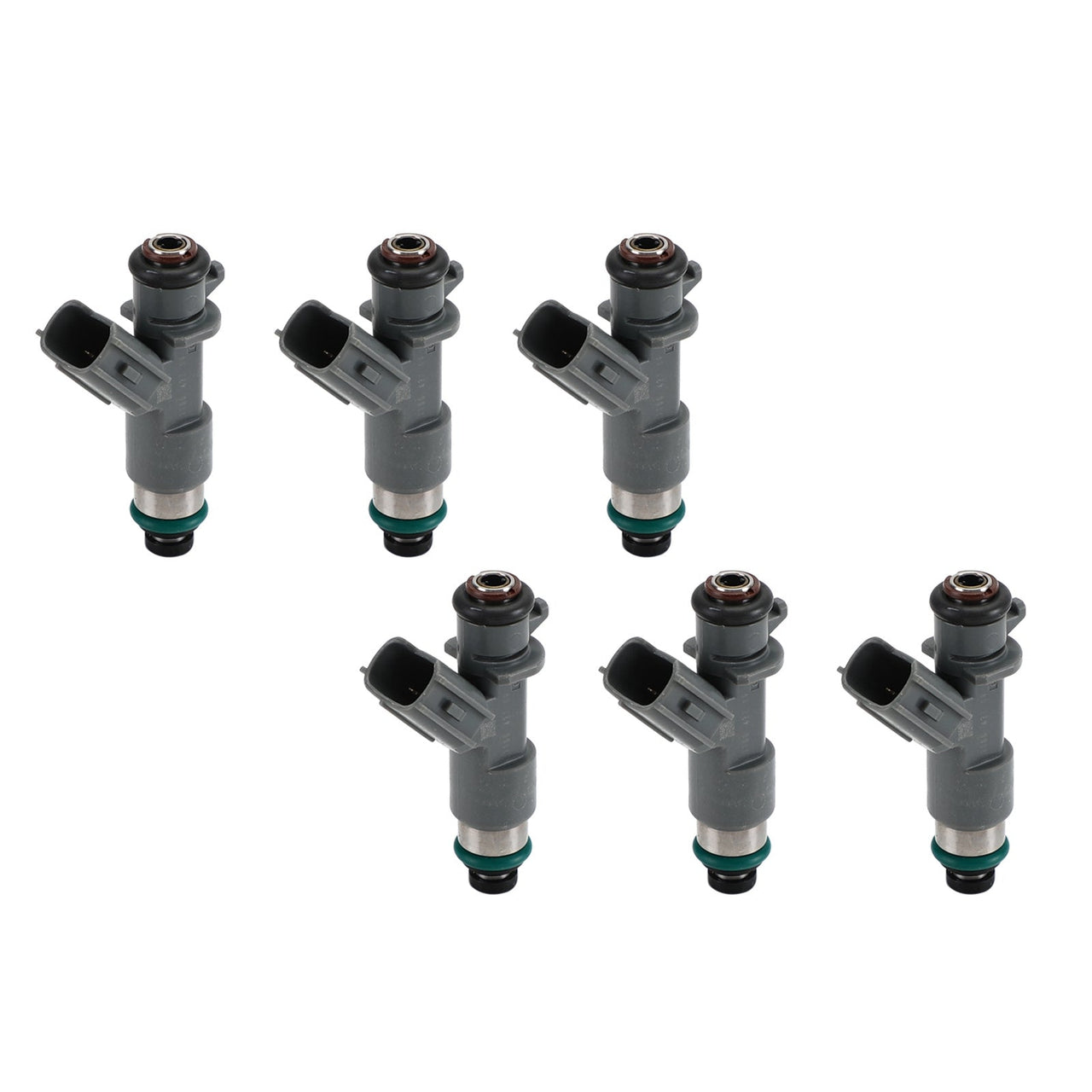Honda Accord Acura MDX Tl TSX 3.5L 3.7L 6PCS Fuel Injectors 16450R70A01 Generic US Part One