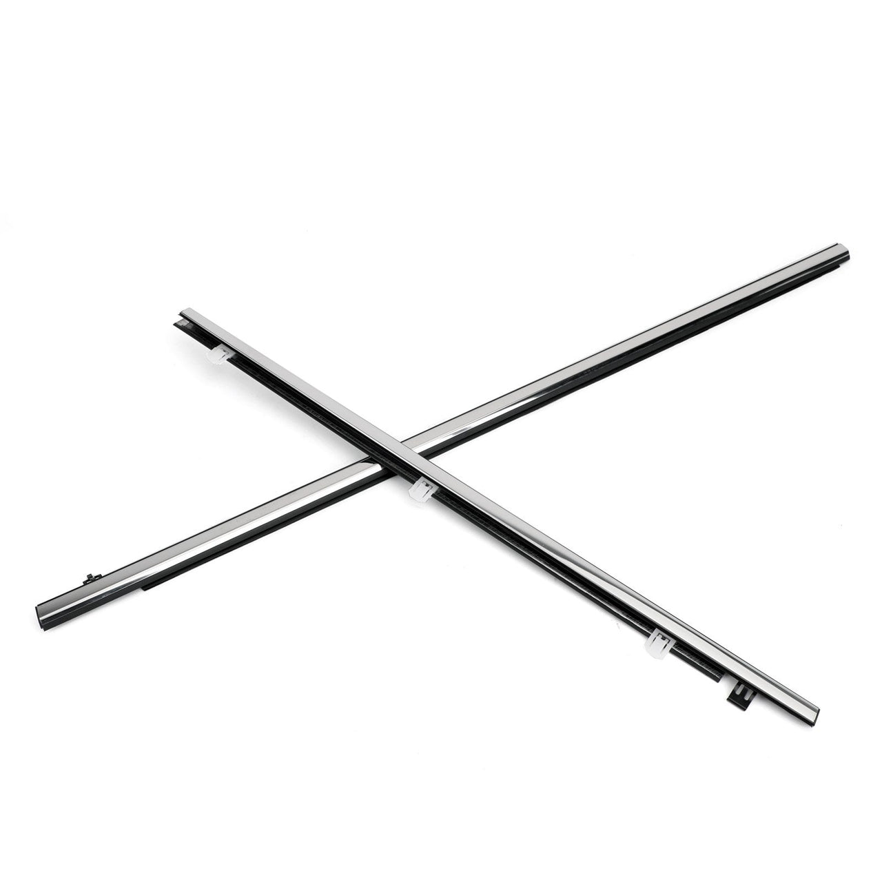 4x Car Outside Window Weatherstrip Seal Belt Moulding For Acura TSX 2009-2014 Generic US Part One