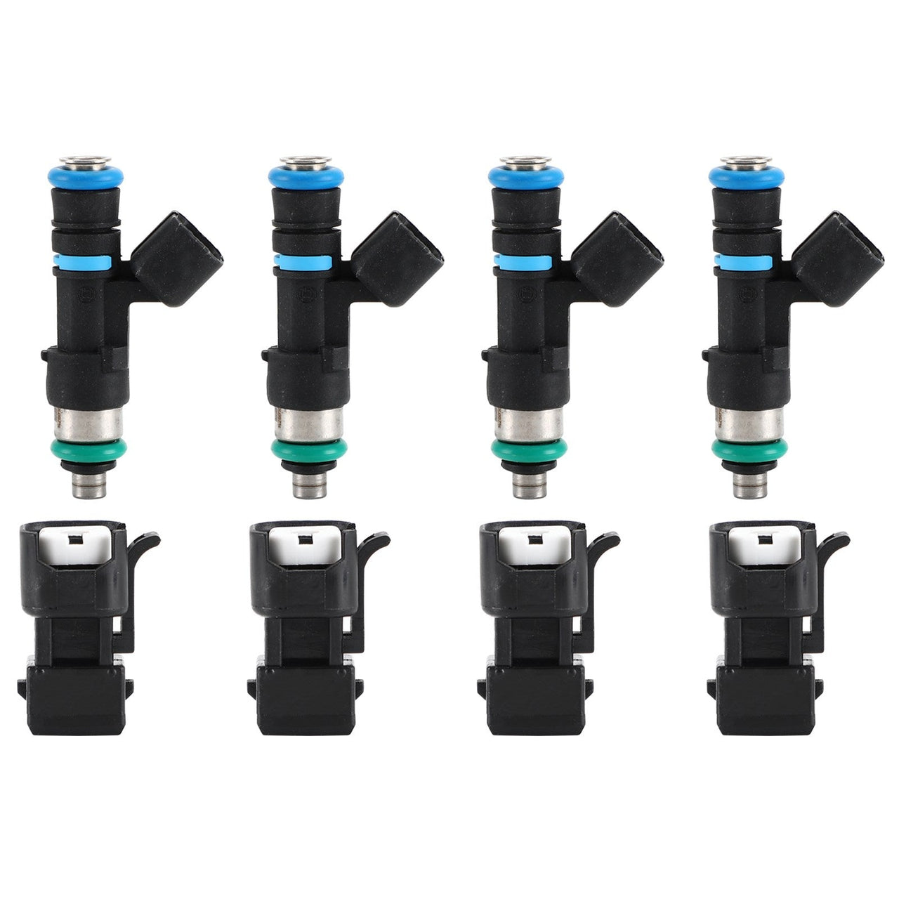 EV14 A4 TT Golf Jetta Passat 4PCS 52lb 550cc Fuel Injectors 0280158117 Generic US Part One