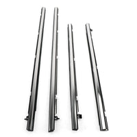 Thumbnail for 4x Car Outside Window Weatherstrip Seal Belt Moulding For Acura TSX 2009-2014 Generic US Part One