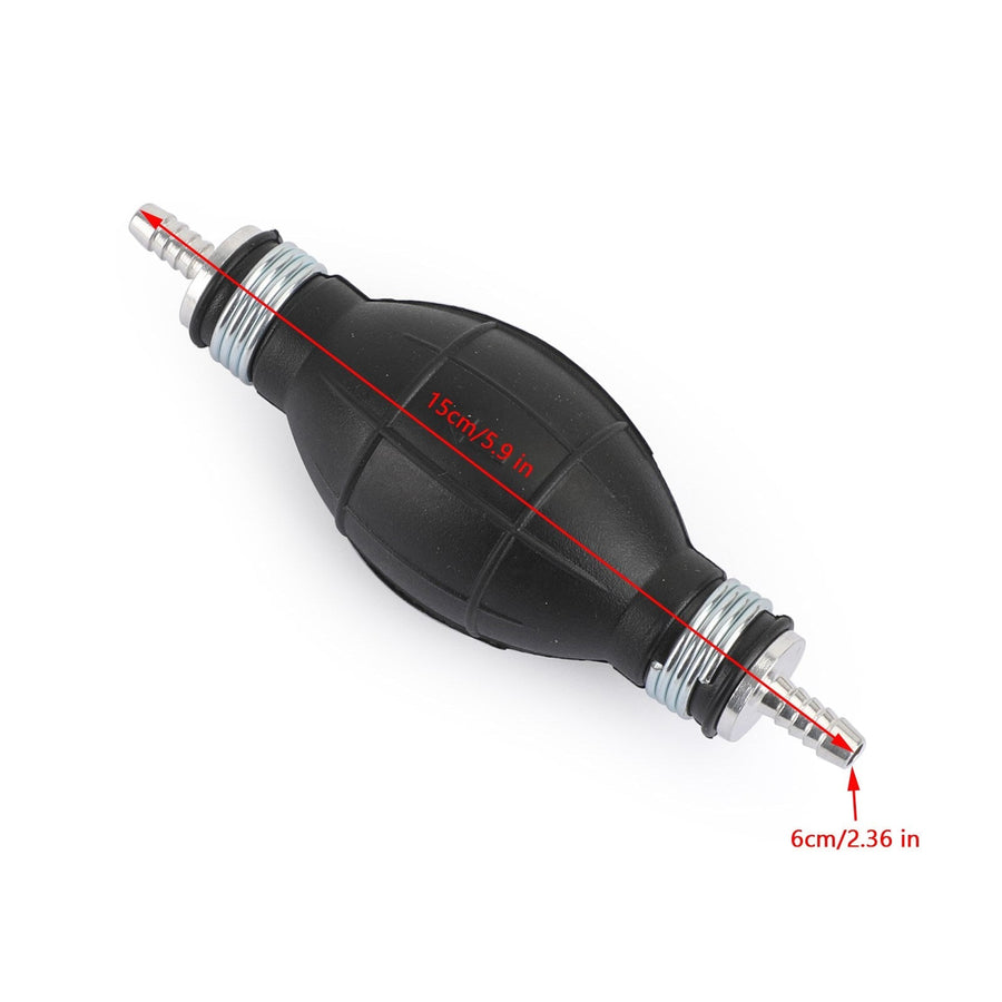 1/4- 1/2" Hand Primer Bulb Outboard Car Marine Boat Gas Fuel Line Pump All Fuels Generic U.S. Part One