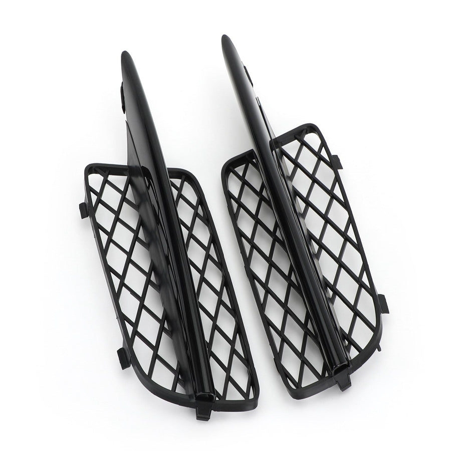 07-10 BMW X5 E70 Pair Front Bumper Fog Light Grill Grille Generic U.S. Part One