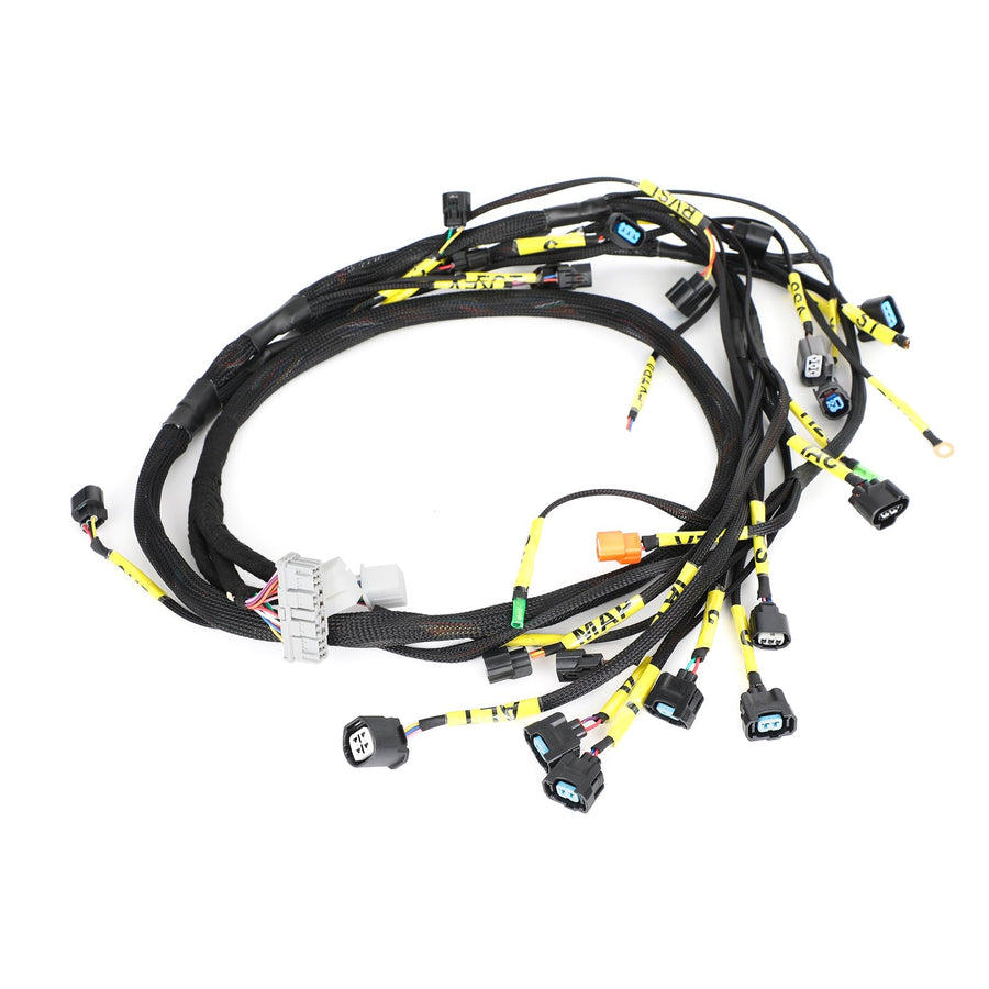 K20 K24 K-Series Tucked Engine Harness For Honda Acura K-Swap Integra CRX Generic US Part One