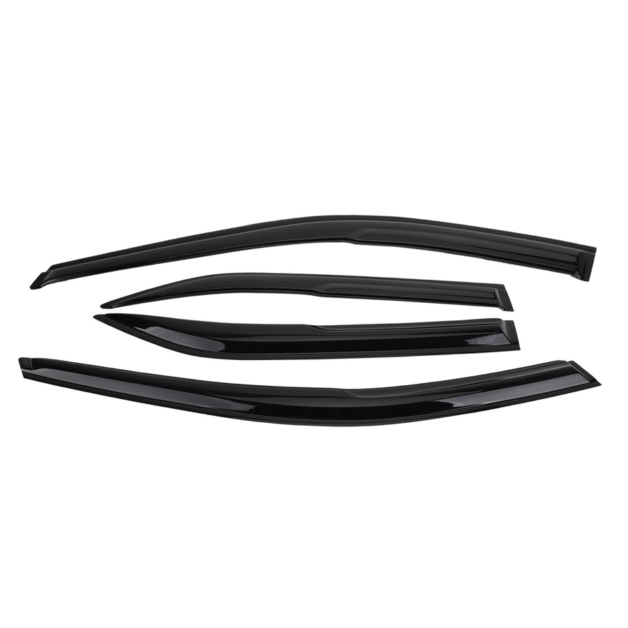 12-17 Toyota Camry Car Window Sun Rain Guard Visors Kit 6PCS Generic U.S. Part One