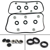 Thumbnail for Genuine Manufacturer/OEM Valve Cover Gasket Set L&R Fits For Acura Honda V6 Generic US Part One