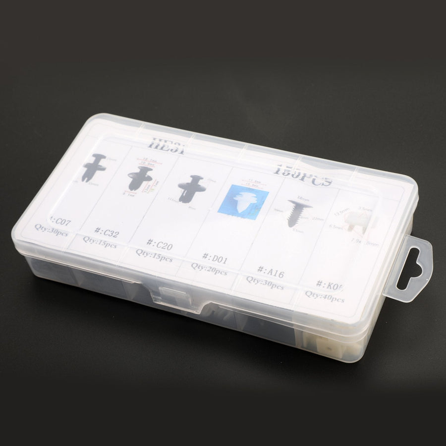 150PCS Car Push Pin Rivets Clip Door Pannel Bumper Repair Fastener Clips Kit Generic U.S. Part One