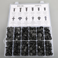 Thumbnail for 330PCS Car Bumper Push Rivet Fastener Clip Retainers Assortment Fits For Ford Toyota Generic US Part One