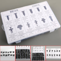 Thumbnail for 330PCS Car Bumper Push Rivet Fastener Clip Retainers Assortment Fits For Ford Toyota Generic US Part One