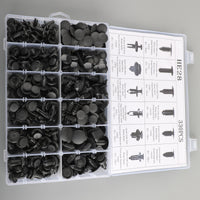 Thumbnail for 330PCS Car Bumper Push Rivet Fastener Clip Retainers Assortment Fits For Ford Toyota Generic US Part One