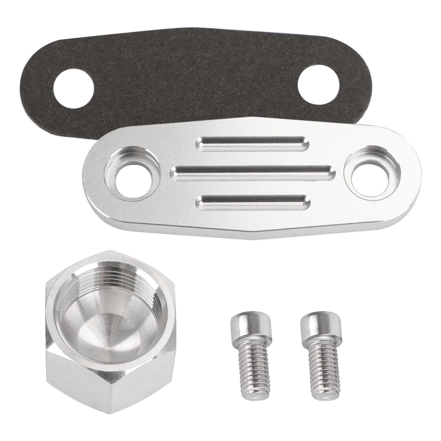 1997-2014 Ford 5.4L 6.8L EGR Delete Bypass Block Off Plates Kit Generic U.S. Part One