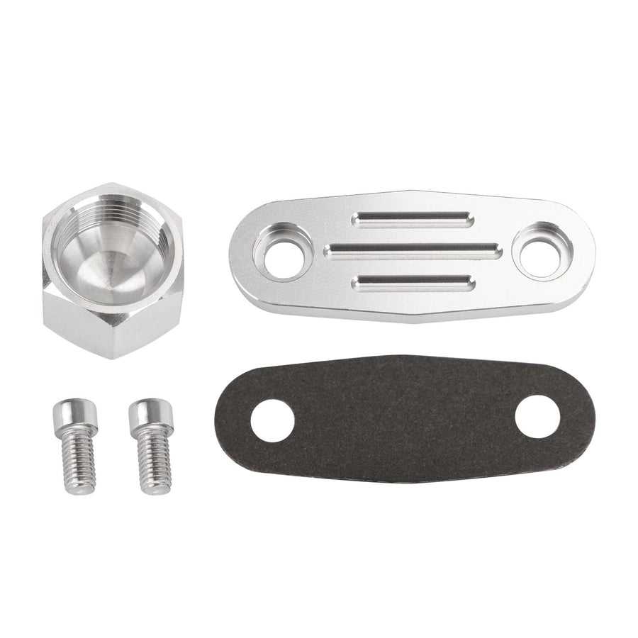 1997-2014 Ford 5.4L 6.8L EGR Delete Bypass Block Off Plates Kit Generic U.S. Part One